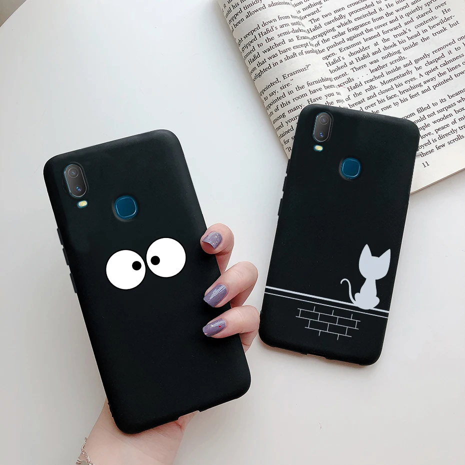 For Vivo Y11 2019 Case Vivo 1906 1906_20 Case Cute Cartoon Silicone Soft Back Cover For Vivo Y11 Y 11 VivoY11 (2019) Phone Cases