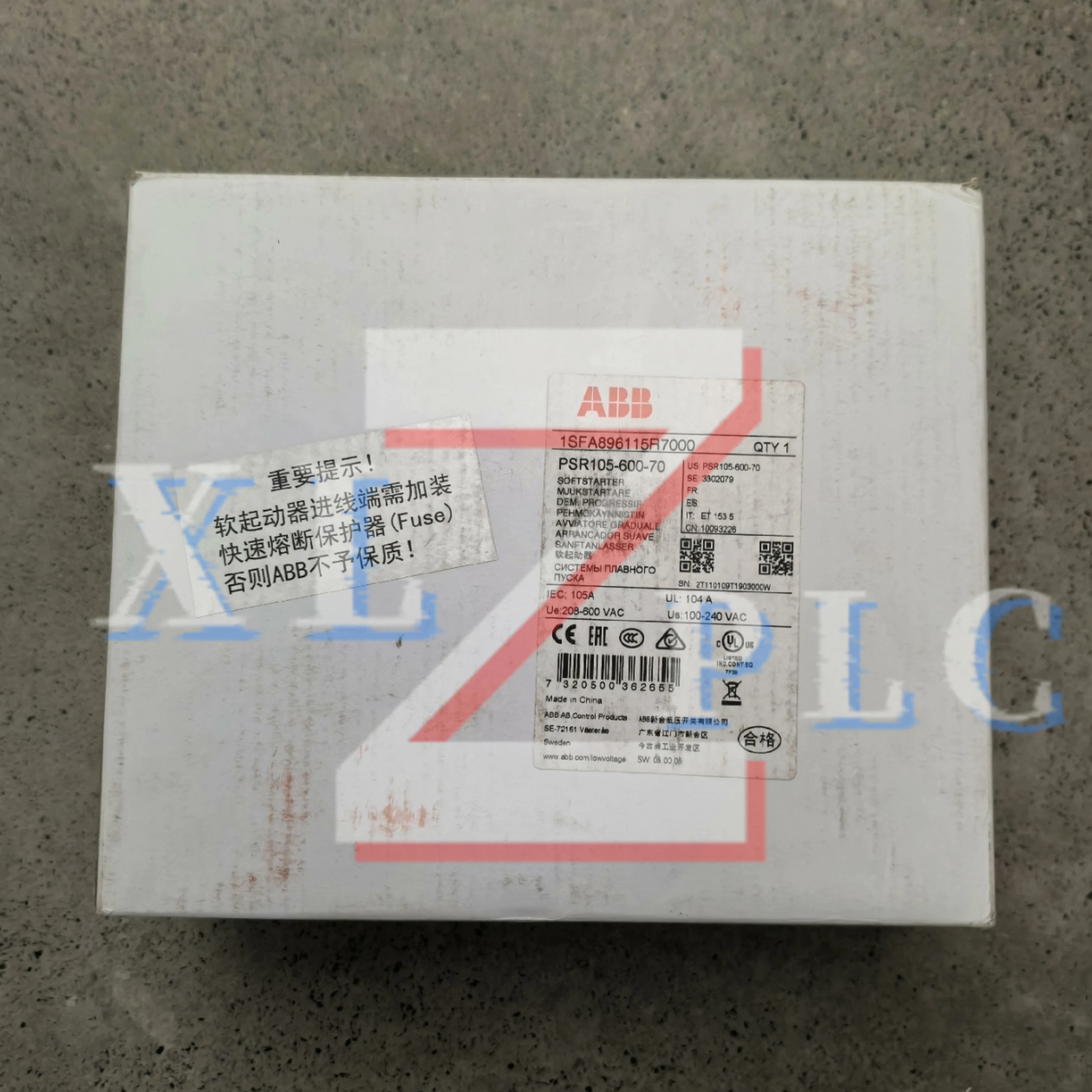 

new original soft starter PSR60-600-70 PSR72-600-70 PSR85-600-70 PSR105-600-70