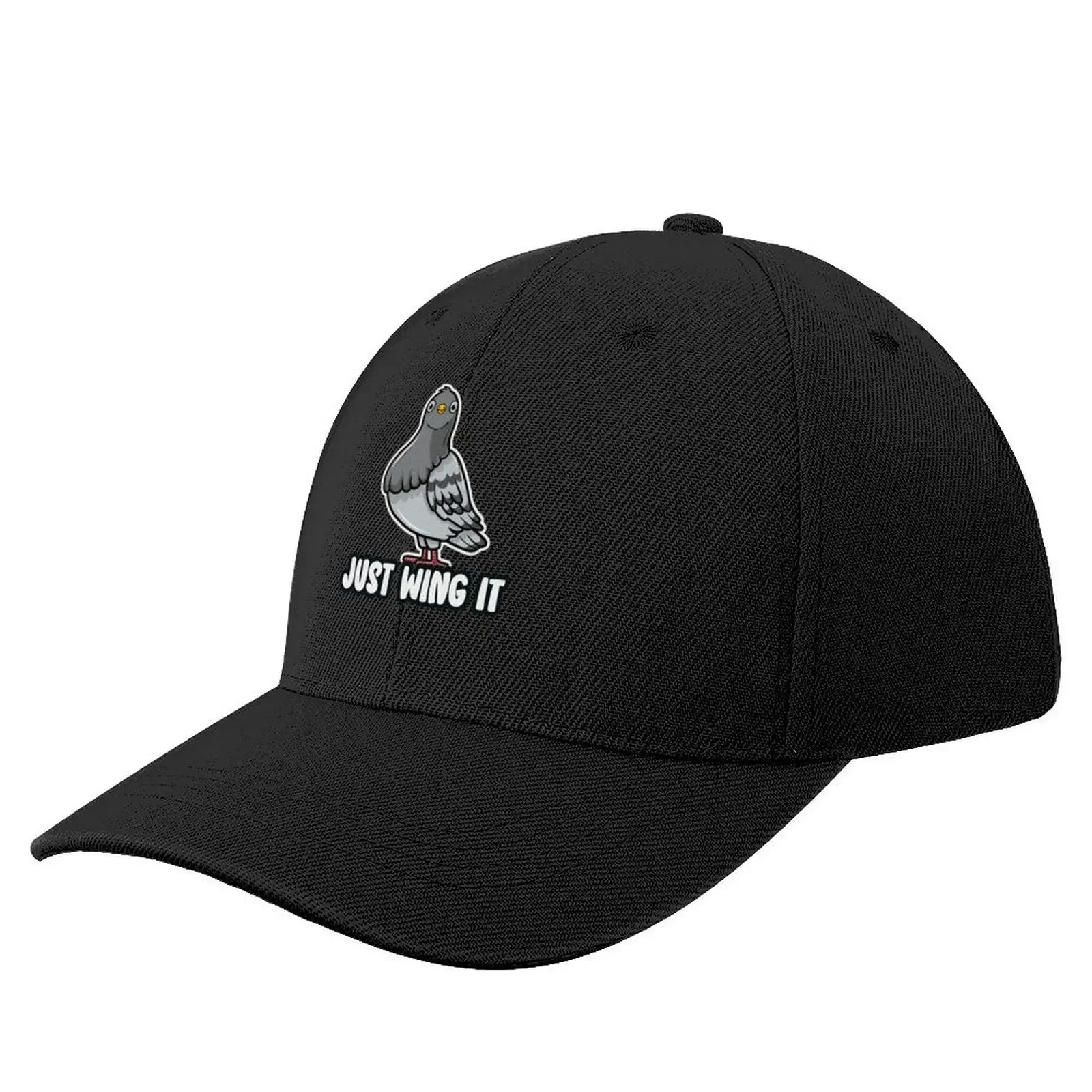 Just Wing It Baseball Cap Rave party Hat Designer Hat Mountaineering Women's Beach Men's