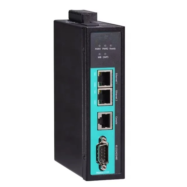1-port Modbus RTU/ASCII/TCP to DNP3 serial/TCP/UDP gateway MGate 5109-T