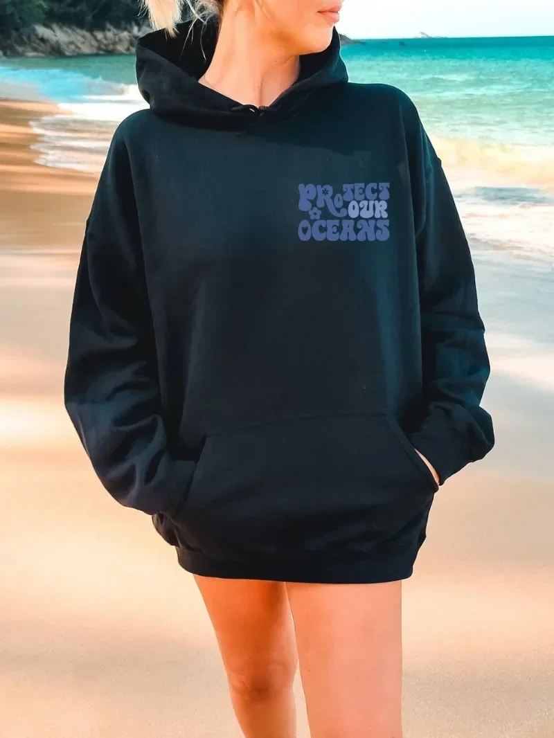 American Letter Print Women Hoodies Plus Size Sweatshirt Autumn Winter Hooded Hip Hop Sportswear Clothing Streetwear Y2k Kpop