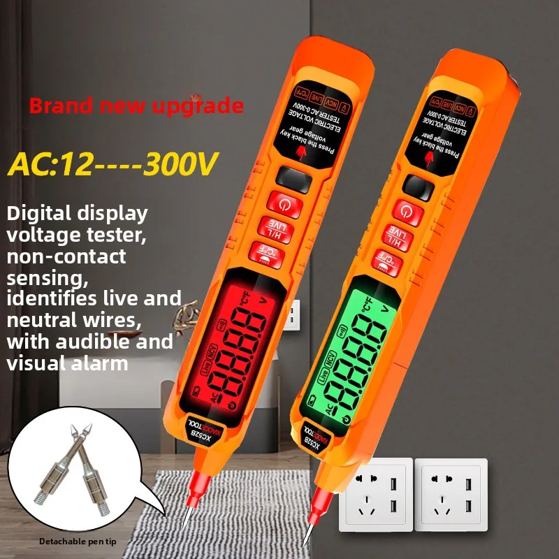 Induction Pen with Large Digital Screen, Detector Electrician Inspection