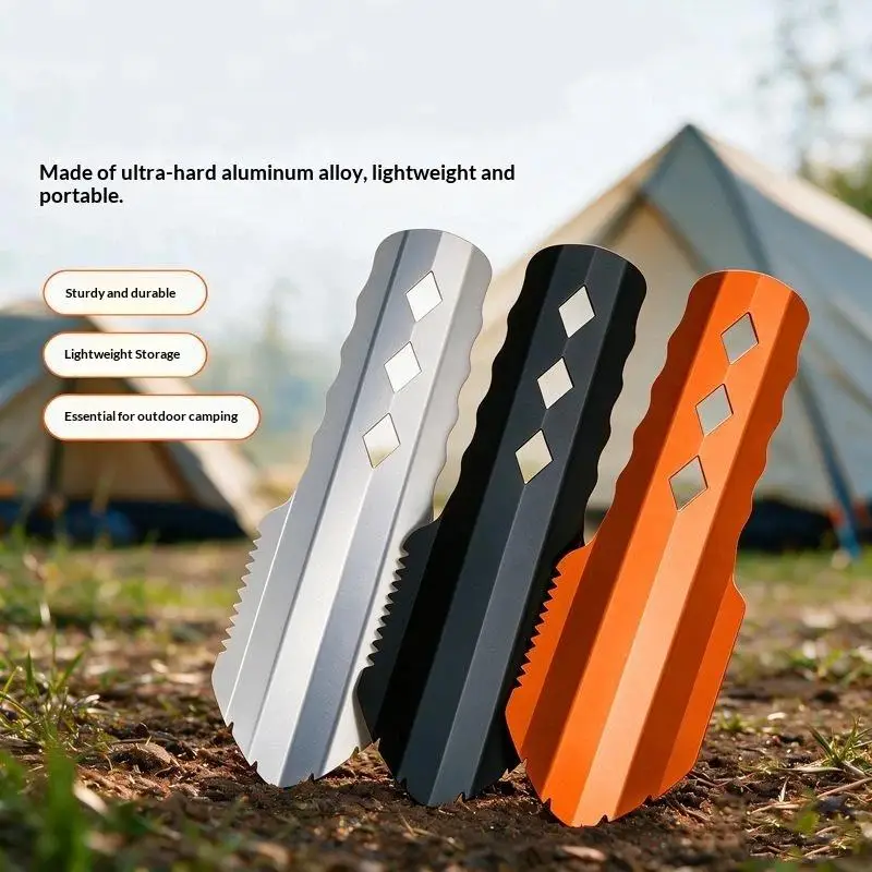 Ultralight Backpacking Trowel Shovel Small Potty Multitool Handle Design Essential Survival for Hiking Camping and Survival