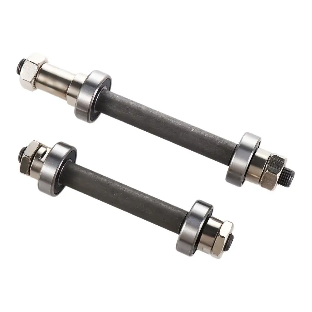 MTB Bike Bike Shaft Hollow Spindle Shaft Steel Wheel Hub Bike Axle Axle Lever Bike Bearings Front Rear Axle Bicycle Hub Axle