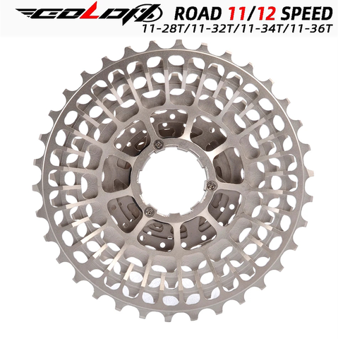 Goldix ultraleve cnc cassete de bicicleta de estrada 11/12 velocidade k7 11s 12s 28t/32t/34t/36t cassete roda dentada para shimano hg