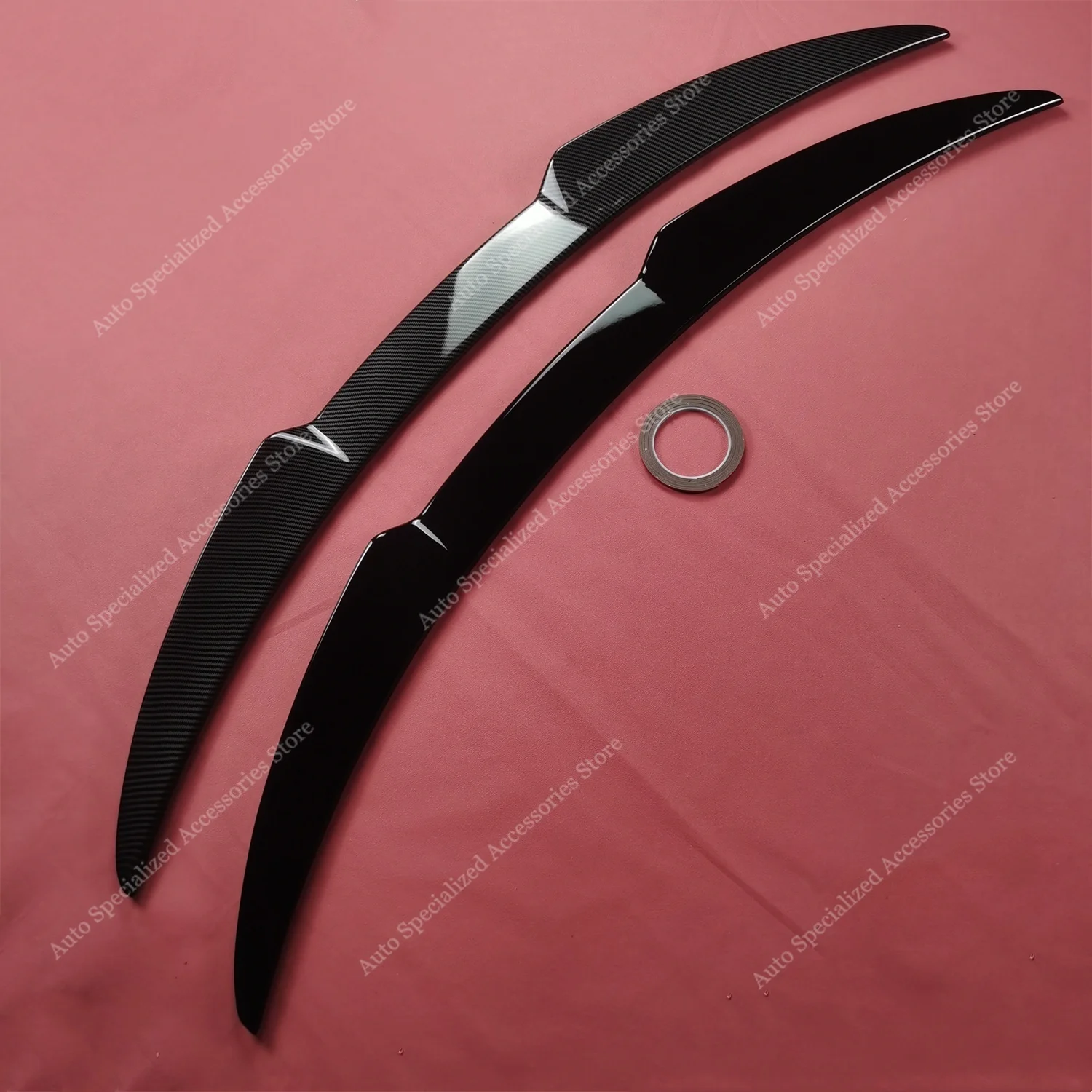 V Style Rear Spoiler Wing Caps For Alfa Romeo Giulia 952 2.0T 2.2d 2.9T 2016-2024 Rear Trunk Spoiler Caps Bodykits Tuning
