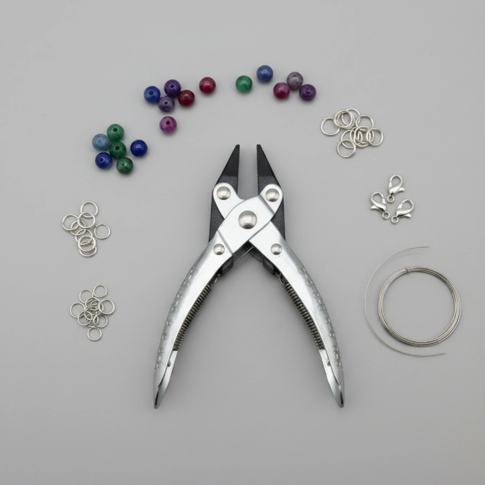 Jewelry Pliers Anti-Slip Precision Pliers Hand Tool Metal Long-Lasting for Jewelers, Beading, Wire Wrapping