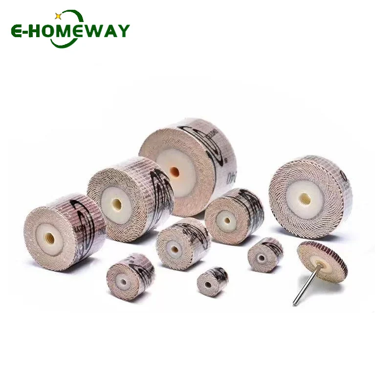 Extra Fine 600/800/1000 Grit Mini Flap Sanding Wheels for Dremel-Abrasive Accessories for Rotary Tool, DIY Sanding & Polishing