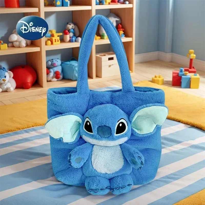 Disney ''ponto morango urso bolsa moderado bonito dos desenhos animados bolsa de ombro de pelúcia doce e elegante menina mochila festival presente