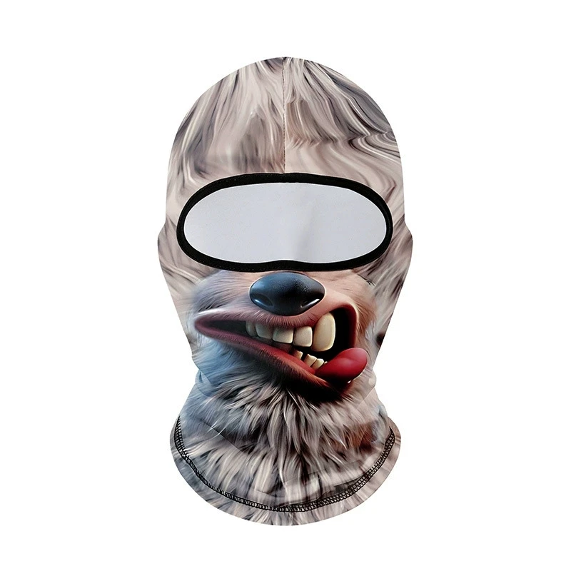 

Cycling Balaclava Skull Mask Full Face Motorcycle Sun Protection Helmet Lining Caps Summer Breathable Halloween Men's Head Cover