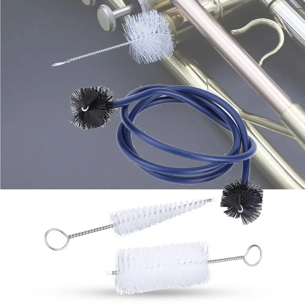 Metal Trumpet Cleaning Combo Accessory Grasp Comfortably Practical Trumpet Cornet Maintenance Cleaning Kit