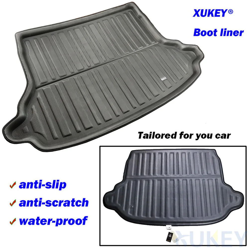 Car Boot Cargo Liner Tray For Subaru Forester SK 2019 2020 MK5 Trunk Floor Mat Liner Carpet Tray Waterproof Accessories