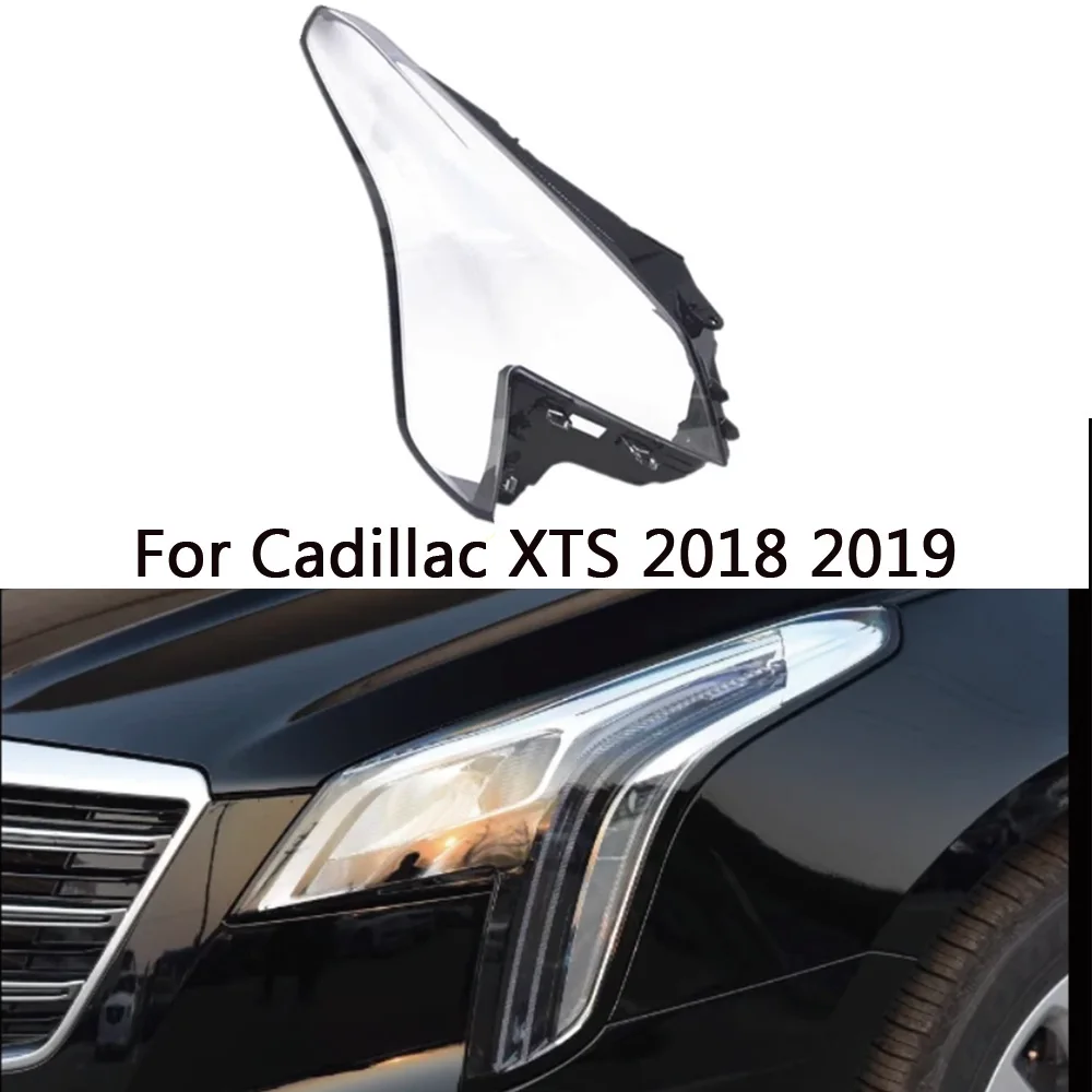 

Auto Lamp Case For Cadillac XTS 2018 2019 2020 Glass Lens Headlamp Shell Front Headlight Cover Light Caps Transparent Lampshade