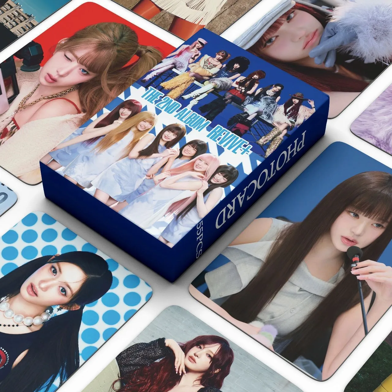 

2026 55pcs New Album Girl Group Lomo Cards Photocards REVIVE SECRET high-definition Photo Card For Collection Fans Gifts