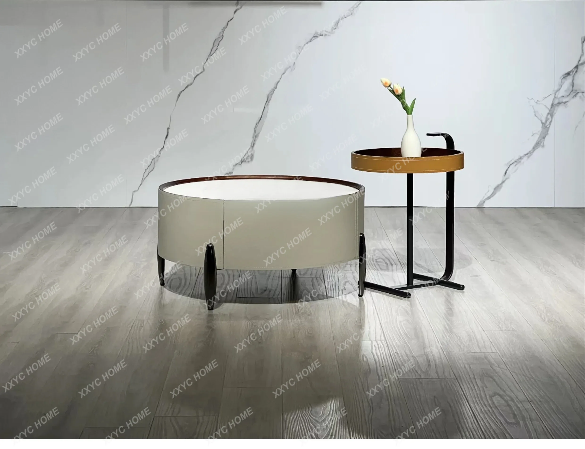 JJItalian Combination Coffee Table Personalized Household Atmosphere Practical Simple Creativity