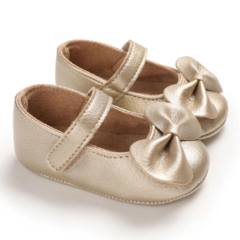 Lauflernschuhe für Babys (0–12 Monate), Prinzessinnenschuhe, PU-Leder, weiche Sohle, niedlich, modisch – Detail 32