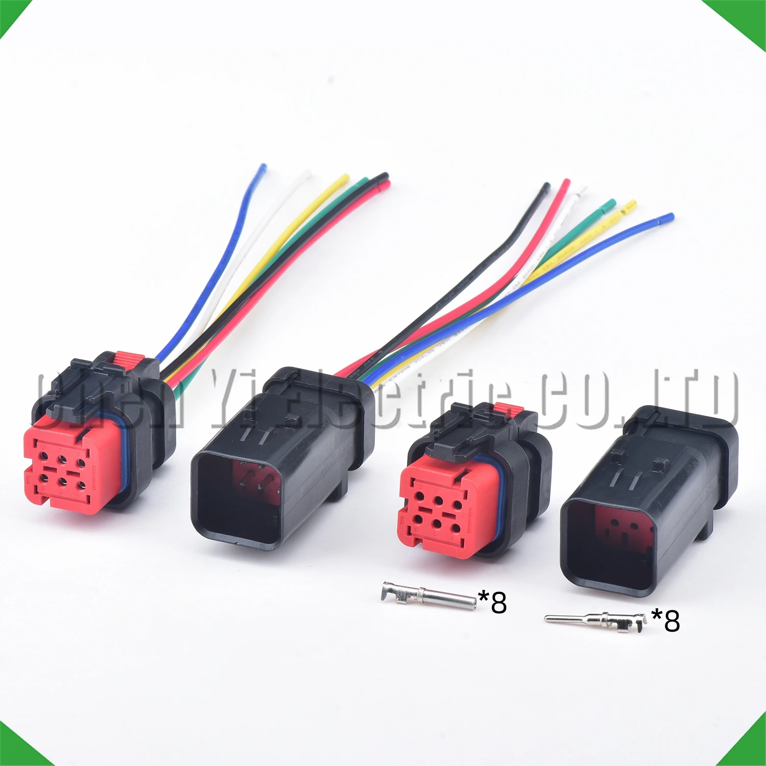 

6 Pin 1.5mm Series male female Auto Waterproof Connector Camshaft Sensor Plug For CAT Carter Excavator 776434-1 776433-1