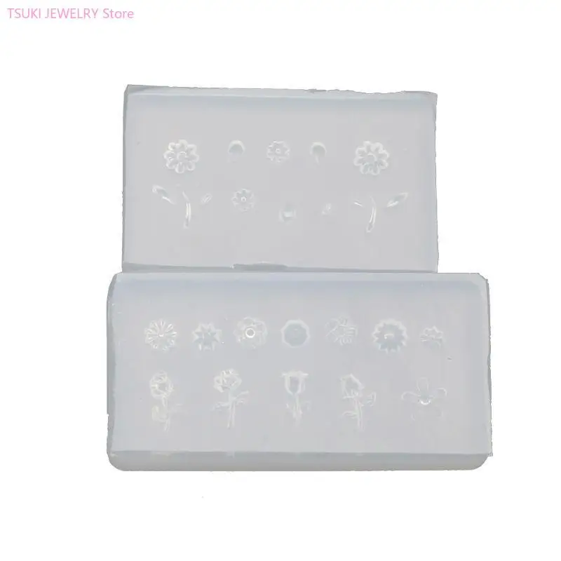 

62KE 2 шт. формы для дизайна ногтей из эпоксидной смолы, рельефные украшения, маникюрный инструмент, аксессуары для красоты