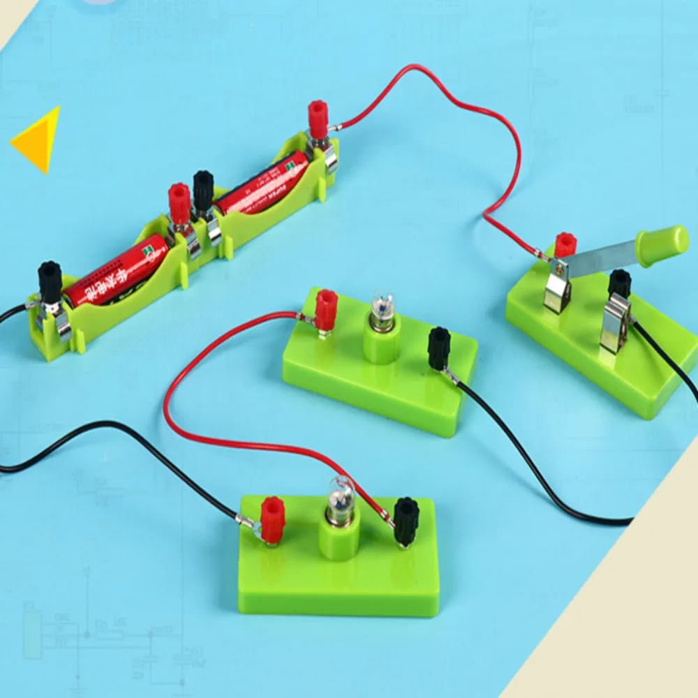 Physics  Basic Circuit Electric Circuit Experiment Electricity Learning Kit Montessori Learning Experiment Set