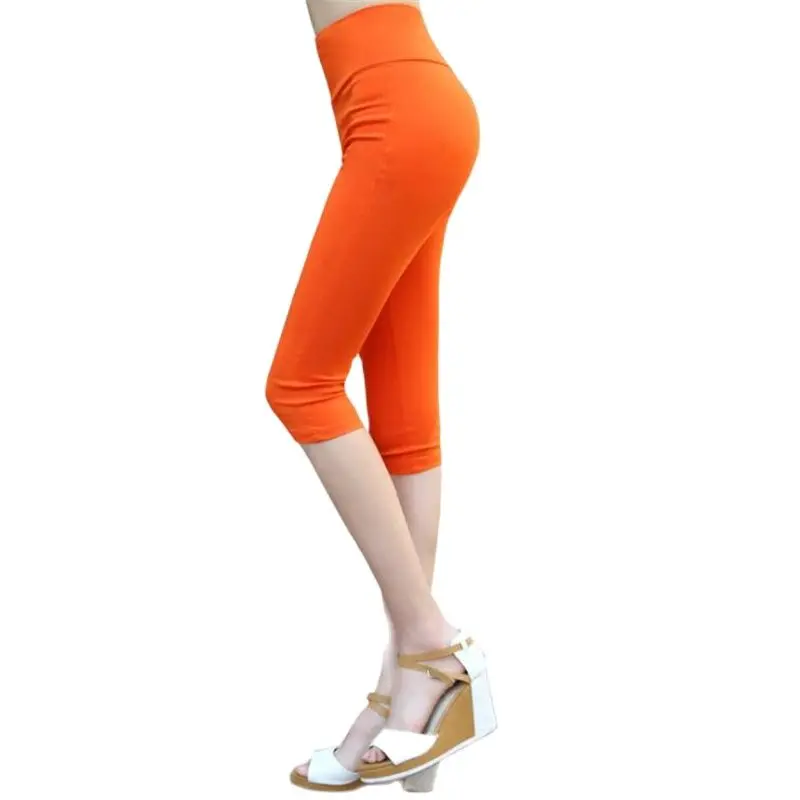 Woman Summer Hot Sale Pencil Pants Calf-length Trousers Leggings Capris Thin Pantalones Cortos Breathable Hot Sale Pantalon