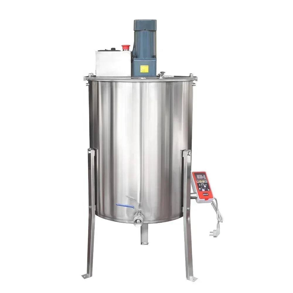 Honey Shaker Honey Separator Stainless Steel Material Multi-Frame 4 Frames Beekeeping Equipment