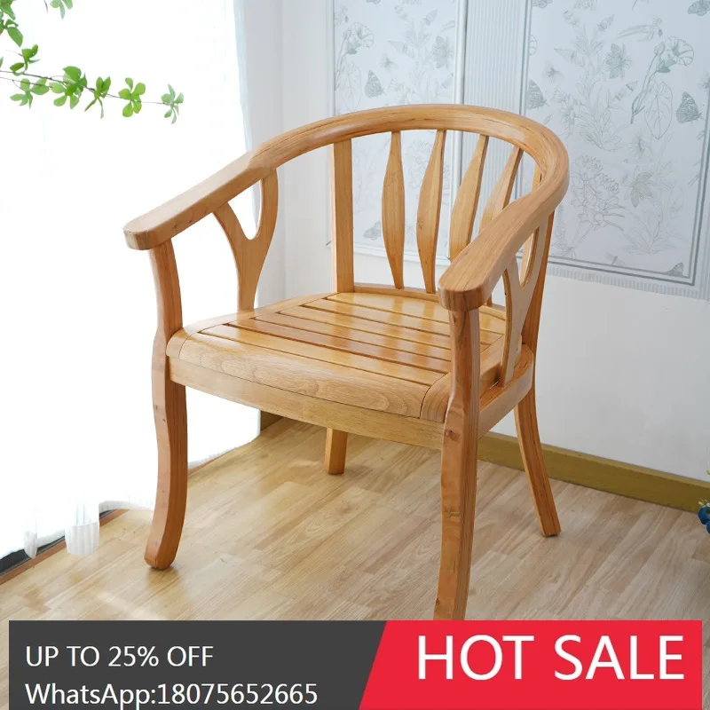 MJY Chinese Style All Solid Wood Negotiation Reception Low Back Armrest Negotiation Chair