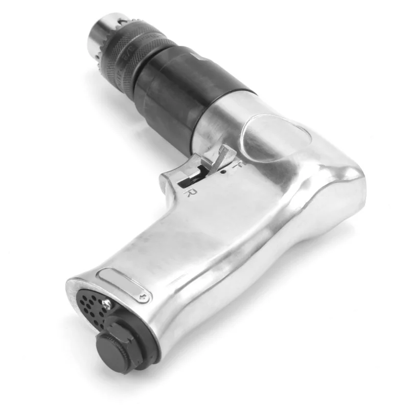 Air Drill 3/8 Inch 2000rpm Variable Speed Forward Reverse Adjustable Strong Bearing Handheld Pneumatic Drill ( Style EU/US )