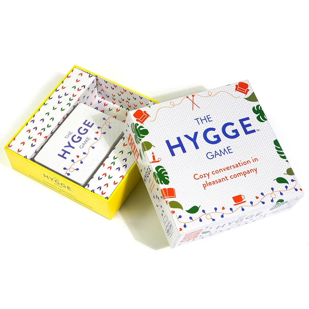 Newest The Hygge Game - Cozy Conversation In Pleasant Company Multicolored, Christmas Halloween Thanksgiving Birthday Gifts