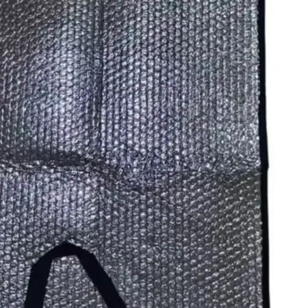 Aluminum Foil Cover AC Unit Cover Insulation Layer for UV Protection Abrasion Resistant High Tensile Strength Elastic Band