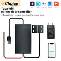 Tuya Smart WiFi Garage Door Opener with Voice Control (Alexa/Google), Auto Remote Switch & Relay Module for Home Life Automation