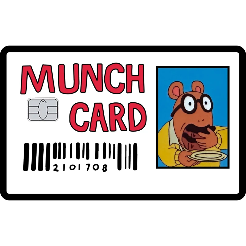 Fashion Hunter Licence Matte Credit Card Skin Sticker for VISA JCB Mastercard and Other IC Card Protection Decoration ACG view 6