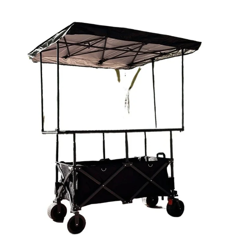 

Stall car, foldable Internet celebrity liftable camper, large table board, stall car shed shading and rain shelter