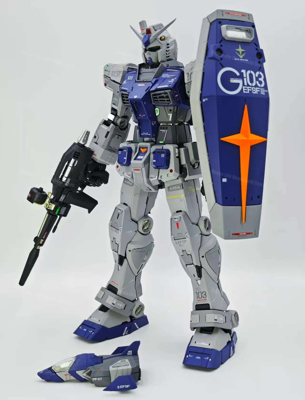 En Stock DABAN PGU 1/60 Rx-78-2 origen G3 Kits de modelos de ensamblaje esqueleto de plástico Anime figura de acción Robot juguetes de modelos de plástico