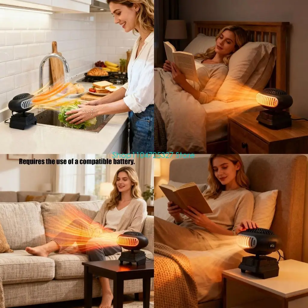 

D8KF Плотная космическая печь с приводом от USB без батареи для использования в помещении Быстрый тихий нагрев Переносной план