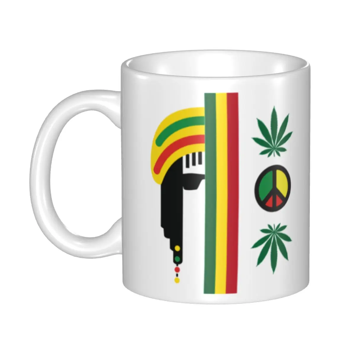 Jamaica Reggae Music Bob Marley Coffee Mug DIY Custom Ceramic Mug Creative Present