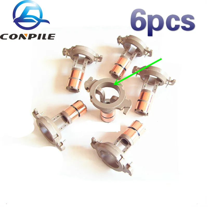 6pcs 6.5x15x46mm for New Hyundai Elantra Sonata Kia Cerato 1929C Generator Copper Head alternator Collector slip Ring