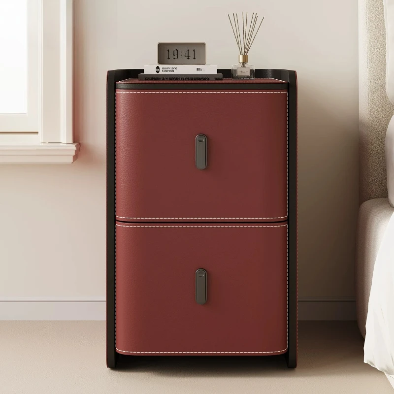 Metal Brown Narrow Nightstands Dressers Designer Storage Weird Rattan Nightstands Bauhaus Quarto Mesa De Cabeceira Furniture