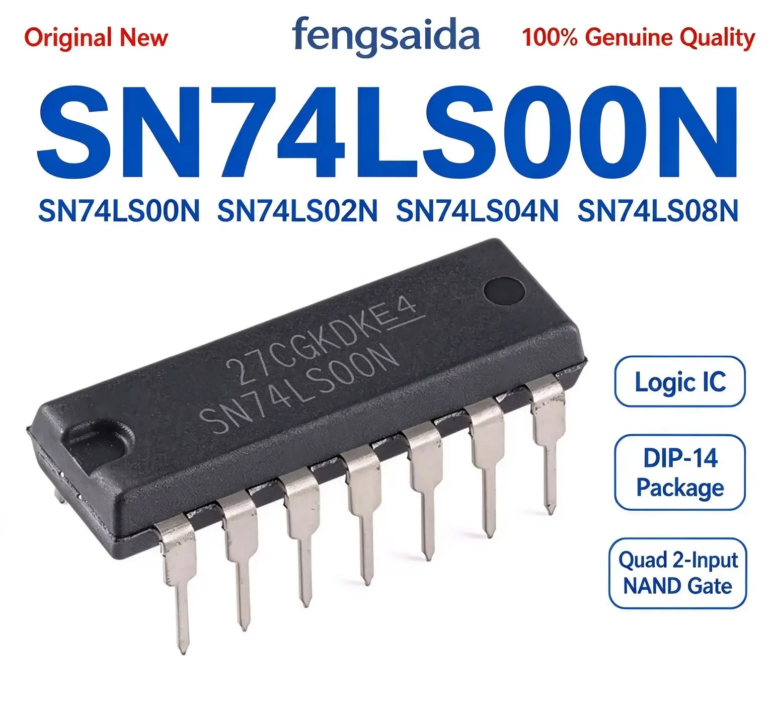 10개 SN74LS00N SN74LS01N SN74LS02N SN74LS03N SN74LS04N SN74LS05N SN74LS06N SN74LS07N SN74LS08N SN74LS09N SN74LS10N SN74LS11N