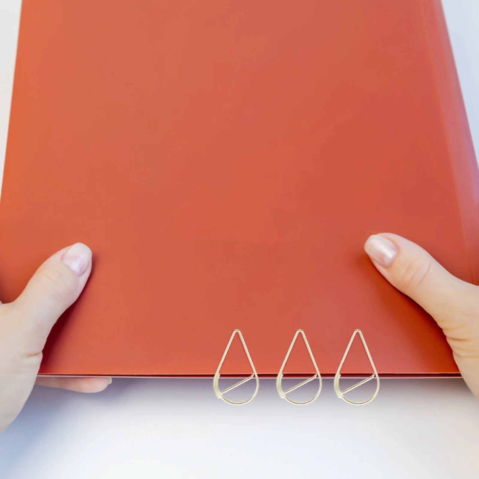 6 قطع من مشابك الورق المكتبية المزخرفة بشكل إبداعي لطيف على شكل مشبك ورق ممتع #1