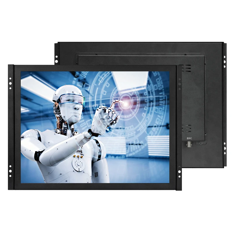 17 inch 1280*1024 LCD Non Touch/Resistive/Capacitive Touch Screen Display Open Frame Monitor for Industrial with HDMI/VGA/BNC/AV