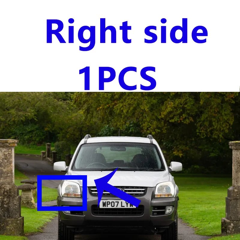 For Kia Sportage JE KM 2005 2006 2007 Front Headlight Assembly Halogen Fog Bumper Light Driving Running Lamp Car Accessories