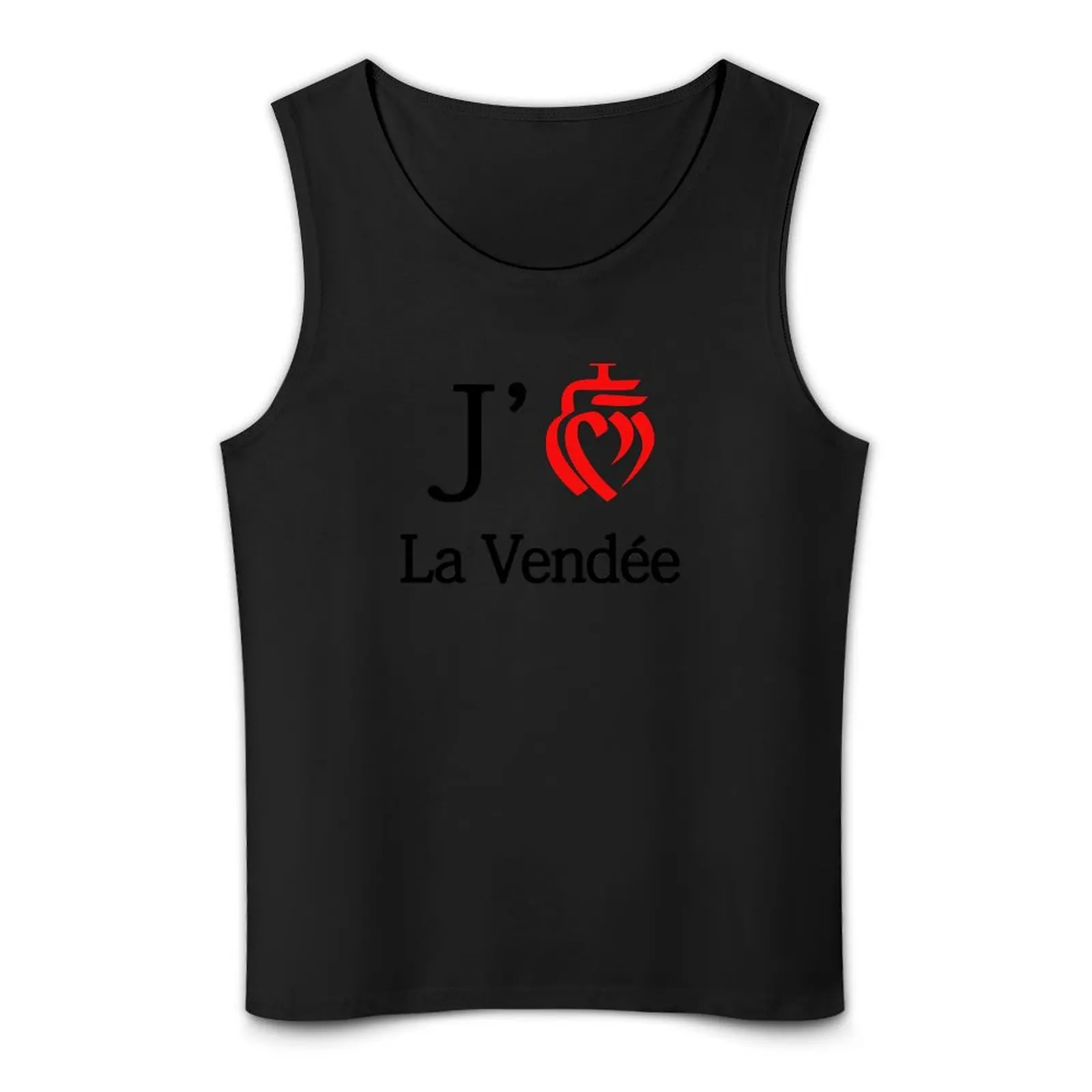 j'aime la vendée vendee Tank Top gym accessories man Men's summer clothes image 4