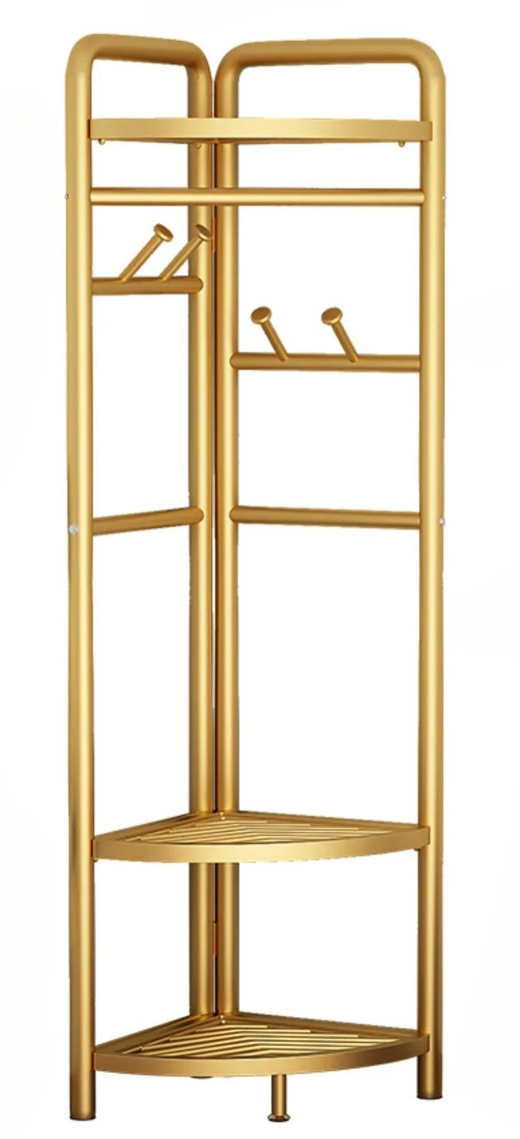 

Corner coat and hat rack, floor to ceiling, bedroom, living room, home, multifunctional corner storage