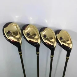 Club de Golf I.H.A híbridos de Golf negro/dorado con eje, 19, 22, 25, 28 grados, estado de ánimo estándar, alta marcha atrás R, S, SR, nuevo