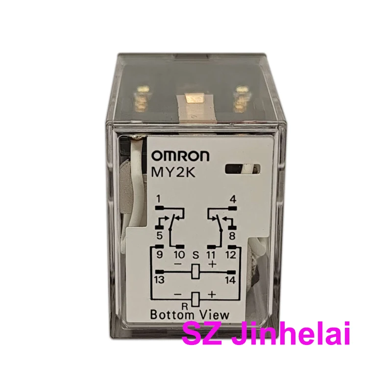

1pcs Omron MY2K 24VDC Authentic Original Coil Latching Power Relays Magnetic Holding Double Coil Relay