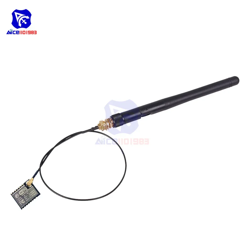 diiymore ESP-M1 ESP8285 Serial Port WIFI Module Wireless Transmission Module with 2.4G Antenna