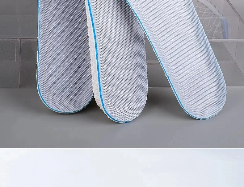 1 Paar stoßdämpfende Sohle, elastische Einlegesohlen für Sportschuhe, Herren und Damen, höhenvergrößernde Einlegesohlen, weiche und bequeme Einlegesohlen – Detail 13