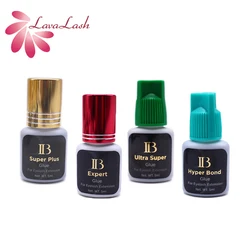 กาวซีรี่ส์ Ib สำหรับกาวตัวต่อขนตาปลอมไม่เคลือบสารกันซึมกาวกันน้ำระดับมืออาชีพ peralatan Rias แท้จากเกาหลี