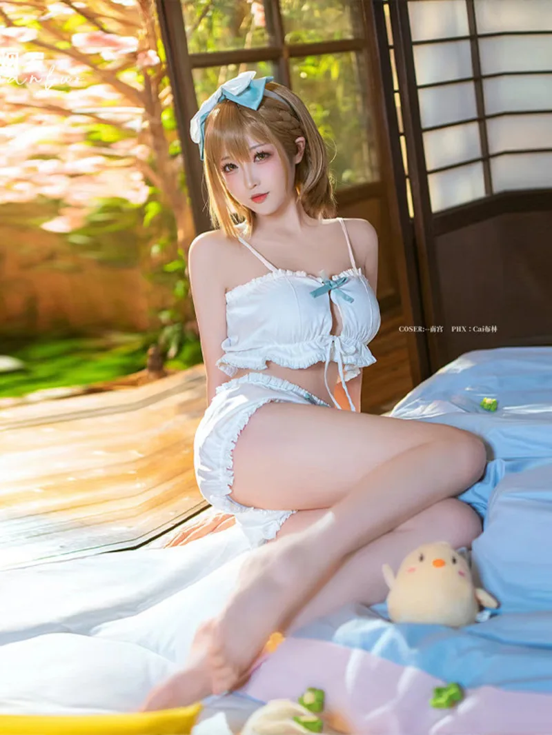 

Sexy Underwear Pure Desire Split Set Bow Hairband Cute Girl Bra Shorts Set Sexy Beautiful Comfortable Charming Playful Cute 2L8H