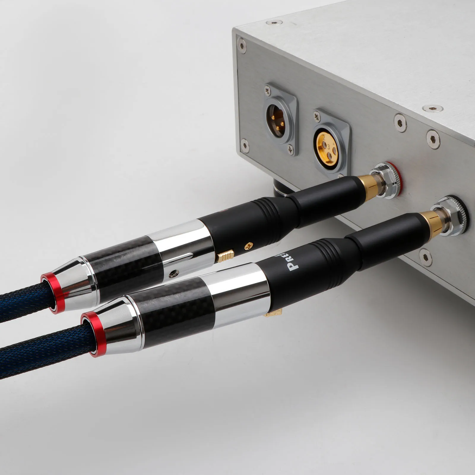 Hifi Audio RCA Stecker auf XLR Buchse/Stecker Adapter Stecker für Verstärker 2 Stecker 2 Buchse – Detail 2